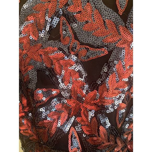 Anthropologie Endless Rose Woman Sequins 3/4 Sleeves Dress, Size Small - Picture 5 of 9